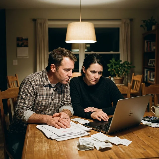 Roughly 14 million American households are caught in the same invisible squeeze right now: costs climbing across groceri - Slide 1