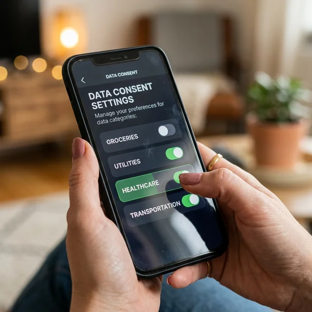 You control every data point you share, down to the individual field